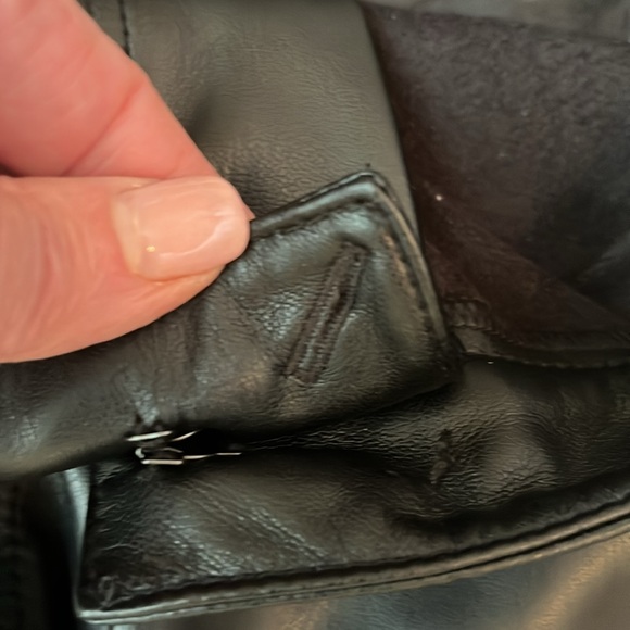 Free People Sasha Cropped Flare Faux Leather Pants - Picture 6 of 11